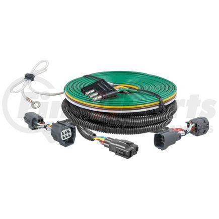CURT Manufacturing 58937 Custom Towed-Vehicle RV Wiring Harness; Select Dodge Nitro; Jeep Liberty