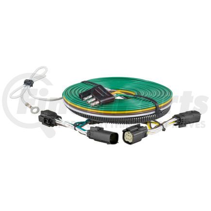 CURT Manufacturing 58967 Custom Towed-Vehicle RV Wiring; Select Silverado; Sierra 1500; 2500; 3500 HD