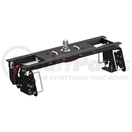 CURT Manufacturing 60682 Double Lock EZr Gooseneck Hitch Kit with Brackets; Select Dodge; Ram 2500; 3500