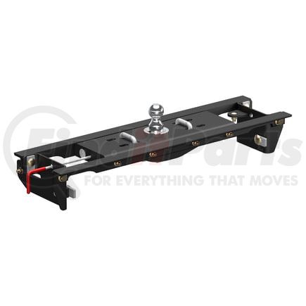 CURT Manufacturing 60683 Double Lock EZr Gooseneck Hitch Kit with Brackets; Select Ford F-250; F-350