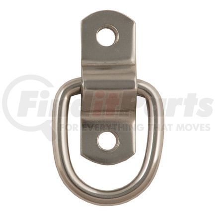 CURT Manufacturing 83732 1in. x 1-1/4in. Surface-Mounted Tie-Down D-Ring (1;200 lbs; Stainless)