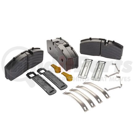 Haldex 790-95396 Air Disc Brake Pad Kit - 2-Wheel End Kit, For use on DBT22LT Modul T Air Disc Brakes