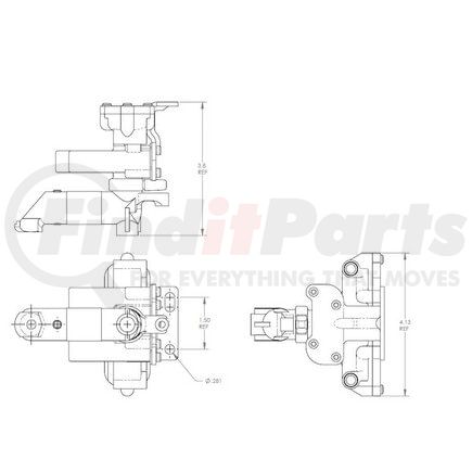 Haldex 90554664 Suspension Self-Leveling Valve