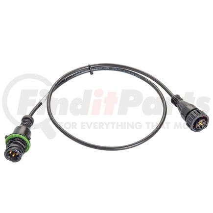 Haldex AL919819 ABS Extension for Sensor Cable Lead - Male/Female 3-Pin Connectors, 3.3 ft.