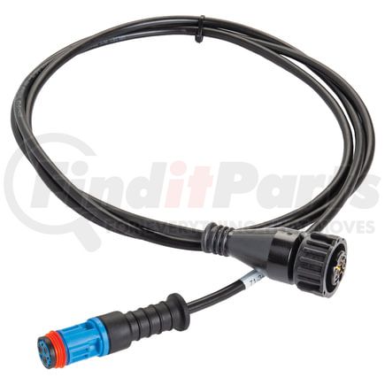 Haldex AL929819 ABS Diagnostic Connector Jumper Key - 6.6 ft. Cable, Weather Tight ECU Connector