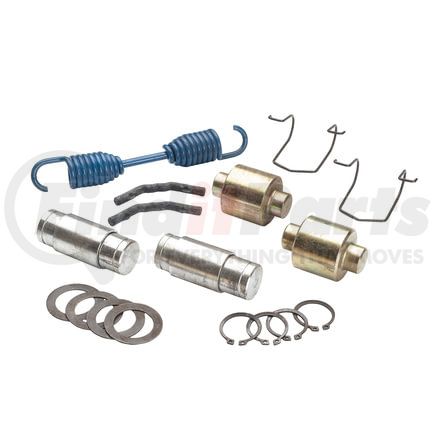 Haldex CQ67405 Drum Brake Hardware Kit - For use on 12.25 in. Dana Spicer Fast Rise - Current Design Brakes