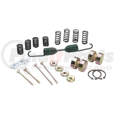 Haldex CQ69003 Drum Brake Hardware Kit - For use on 15 in. Meritor "T" Series Front Axle Brakes