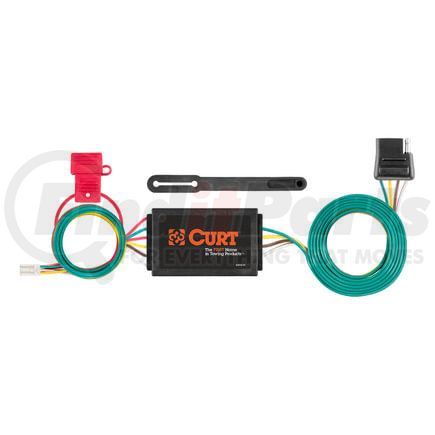 CURT Manufacturing 56370 Custom 4-Flat; Select Honda CR-V; OEM Tow Package Required