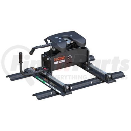 CURT Manufacturing 16621 A16 Sliding 5th Wheel Hitch with Rails; 16;000 lbs.