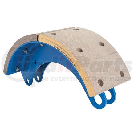 Haldex GG4284SFN Drum Brake Shoe and Lining Assembly - Rear, New, 1 Brake Shoe, without Hardware