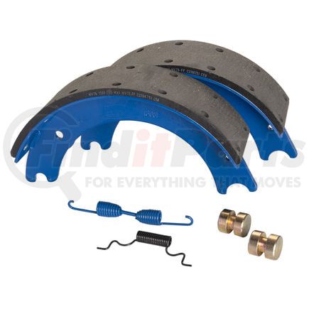 Haldex HV761308EJ Drum Brake Shoe Kit - Rear, New, 2 Brake Shoes, with Hardware, FMSI 1308, for Eaton Applications