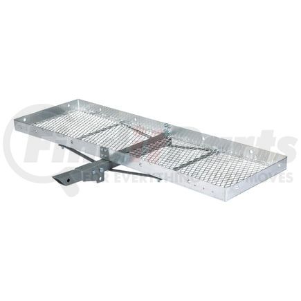 CURT Manufacturing 18100 60in. x 20in. Aluminum Tray-Style Cargo Carrier (Folding 2in. Shank; 500 lbs.)