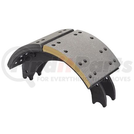 Haldex GC4709ES2R Drum Brake Shoe and Lining Assembly - Rear, without Hardware, for use with Eaton "ESII"