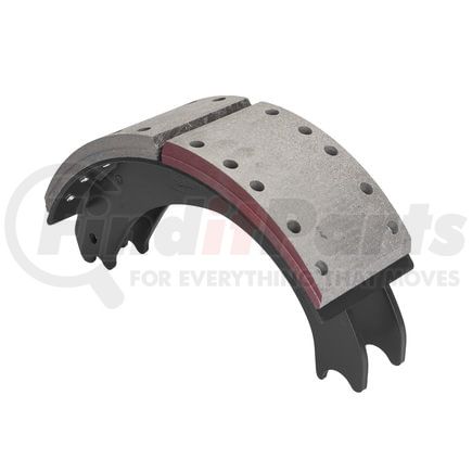 Haldex GD4719ES2R Drum Brake Shoe and Lining Assembly - Rear, without Hardware, for use with Eaton "ESII"