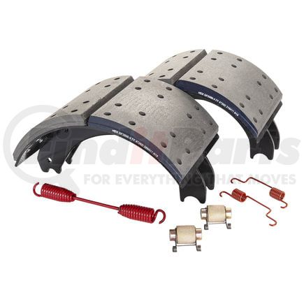 Haldex GF4726ES2J Drum Brake Shoe Kit - Rear, New, 2 Brake Shoes, with Hardware, for Eaton "ESII" Applications