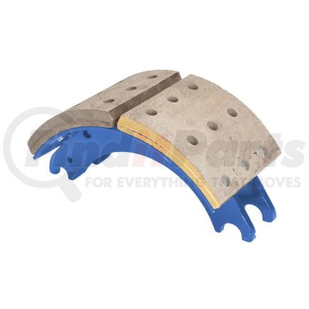 Haldex GG4536DQ2N Drum Brake Shoe and Lining Assembly - Rear, New, 1 Brake Shoe, without Hardware