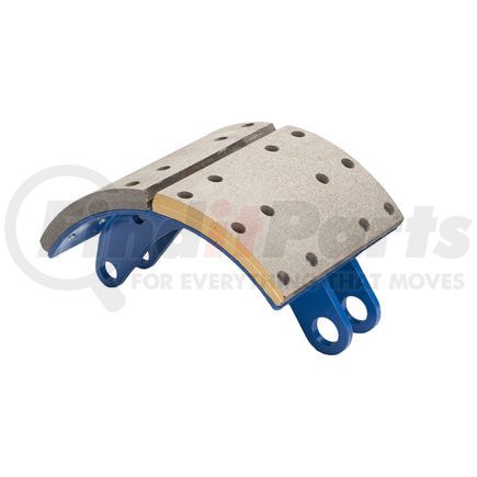 Haldex GG4591SFTN Drum Brake Shoe and Lining Assembly - Rear, New, For Use w/ Dana (Standard Forge) Early FT Apps