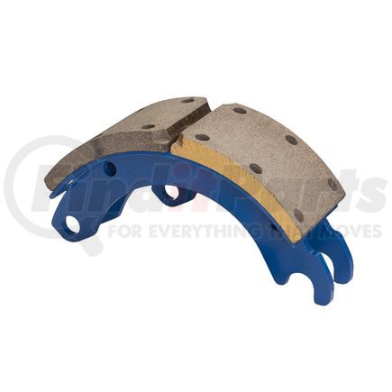 Haldex GG4700DXQN Drum Brake Shoe and Lining Assembly - Rear, New, 1 Brake Shoe, without Hardware