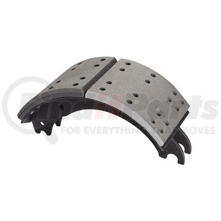 Haldex GR4515X3R Drum Brake Shoe and Lining Assembly - Rear, without Hardware, for use with Fruehauf "XEM3"