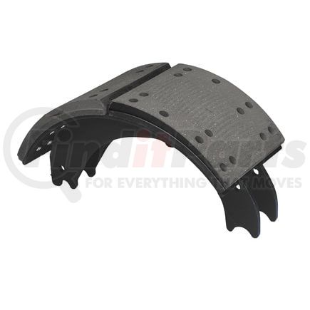 Haldex HV884709ES2N Drum Brake Shoe and Lining Assembly - Rear, New, 1 Brake Shoe, without Hardware, for use with Eaton "ESII" Applications