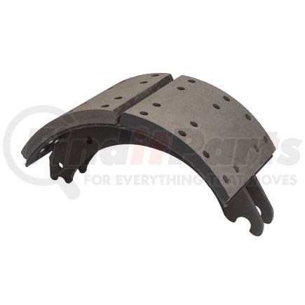 Haldex HV884718QR Drum Brake Shoe and Lining Assembly - Rear, Relined, 1 Brake Shoe, without Hardware, for use with Meritor "Q" Plus Applications