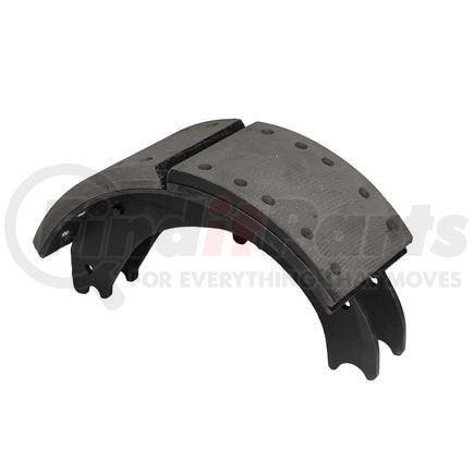 Haldex HV884725ES2R Drum Brake Shoe and Lining Assembly - Rear, without Hardware, for use with Eaton "ESII"