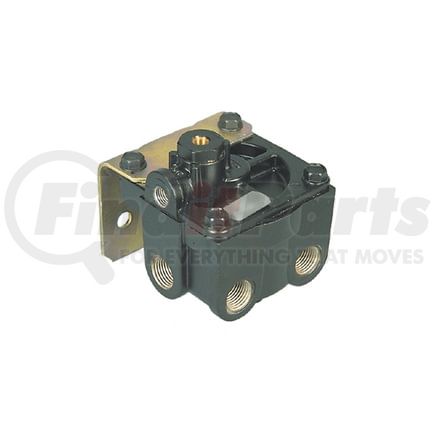 Haldex KN28071 Air Brake Relay Valve - 1/2 Delivery/Supply Port, 1/4" and 1/8 Control Port, Crack Pressure 4.6 PSI