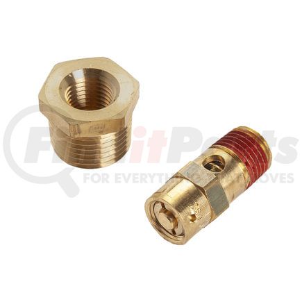 Haldex KN31526 Air Brake Reservoir Pressure Relief Valve - Closed Body Style, 1/4" Thread Size, 250 PSI