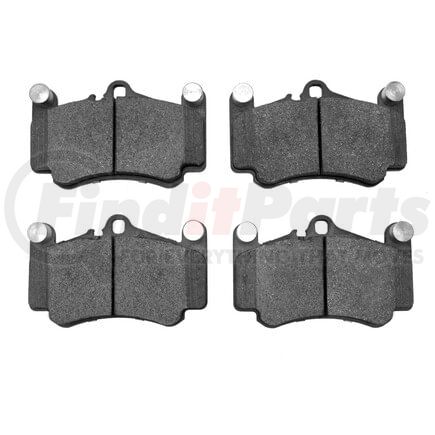 Dynamic Friction Company 1551-0916-00 5000 Advanced Brake Pads - Low Metallic