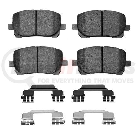 Dynamic Friction Company 1551-0923-01 5000 Advanced Pads - Ceramic and Hardware Kit