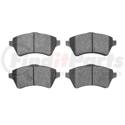 Dynamic Friction Company 1551-0926-00 5000 Advanced Brake Pads - Low Metallic