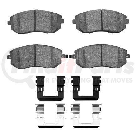 Dynamic Friction Company 1551-0929-01 5000 Advanced Pads - Ceramic and Hardware Kit