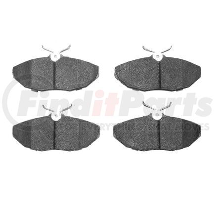 Dynamic Friction Company 1551-0944-00 5000 Advanced Brake Pads - Low Metallic