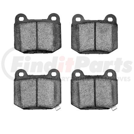 Dynamic Friction Company 1551-0961-00 5000 Advanced Brake Pads - Low Metallic