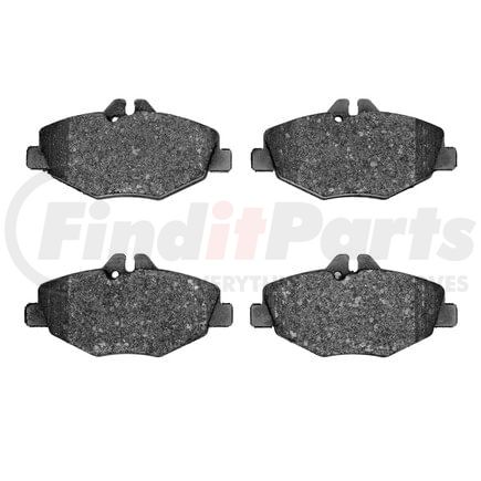Dynamic Friction Company 1551-0987-00 5000 Advanced Brake Pads - Low Metallic
