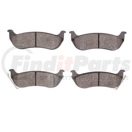 Dynamic Friction Company 1551-0998-00 5000 Advanced Brake Pads - Ceramic