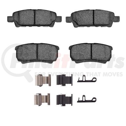 Dynamic Friction Company 1551-1037-01 5000 Advanced Pads - Ceramic and Hardware Kit