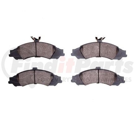 Dynamic Friction Company 1551-1043-00 5000 Advanced Brake Pads - Ceramic