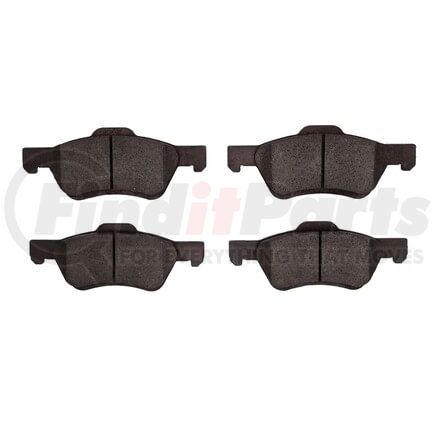 Dynamic Friction Company 1551-1047-10 5000 Advanced Brake Pads - Ceramic