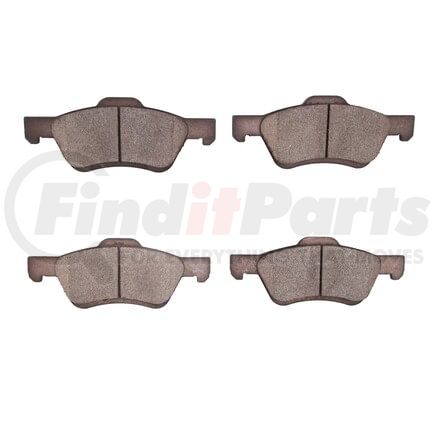 Dynamic Friction Company 1551-1047-20 5000 Advanced Brake Pads - Ceramic