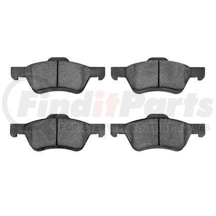 Dynamic Friction Company 1551-1047-30 5000 Advanced Brake Pads - Ceramic