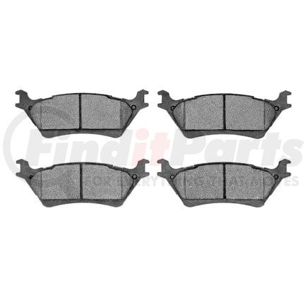 Dynamic Friction Company 1551-1602-00 5000 Advanced Brake Pads - Ceramic