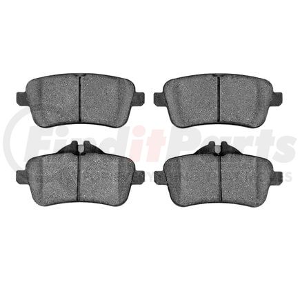 Dynamic Friction Company 1551-1630-00 5000 Advanced Brake Pads - Low Metallic