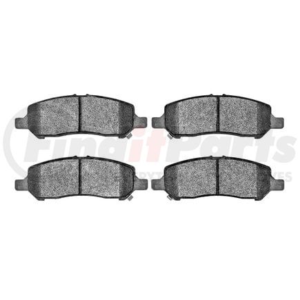 Dynamic Friction Company 1551-1647-00 5000 Advanced Brake Pads - Ceramic