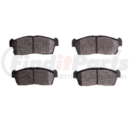 Dynamic Friction Company 1551-1658-00 5000 Advanced Brake Pads - Ceramic