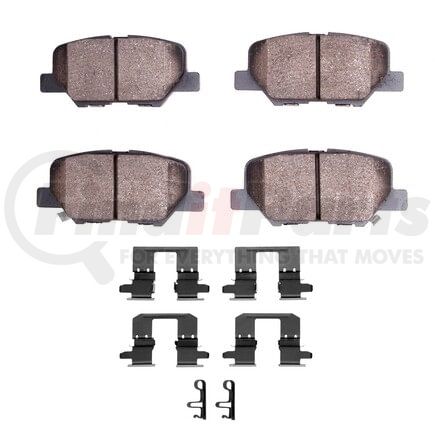Dynamic Friction Company 1551-1679-01 5000 Advanced Pads - Ceramic and Hardware Kit
