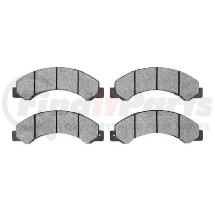 Dynamic Friction Company 1551-1695-00 5000 Advanced Brake Pads