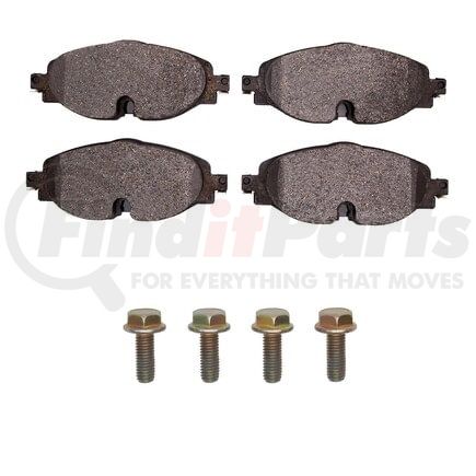 Dynamic Friction Company 1551-1760-01 5000 Advanced Brake Pads - Ceramic and Hardware Kit