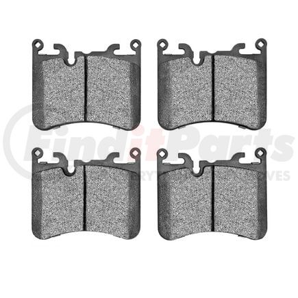 Dynamic Friction Company 1551-1764-00 5000 Advanced Brake Pads - Low Metallic