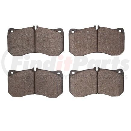 Dynamic Friction Company 1551-1781-00 5000 Advanced Brake Pads - Low Metallic
